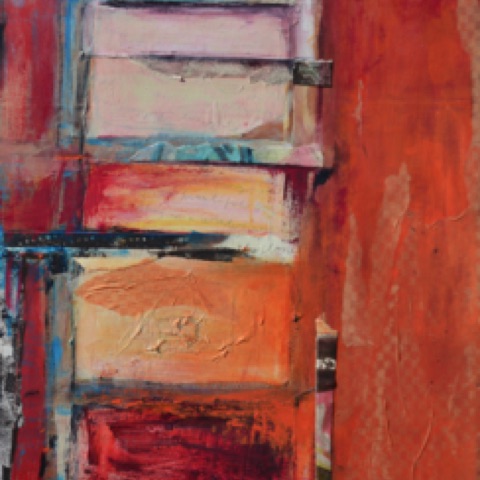 RED LADDER
48"x24"
Mixed Media on wood
